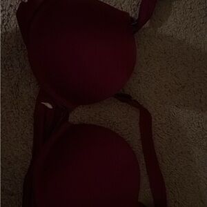 Victoria Secret Bombshell Bra in Deep Wine Red - Women's Intimates